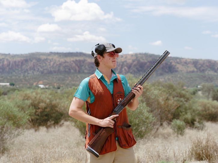 Jim Niland Jr at the Alice Springs Masters Games 2026